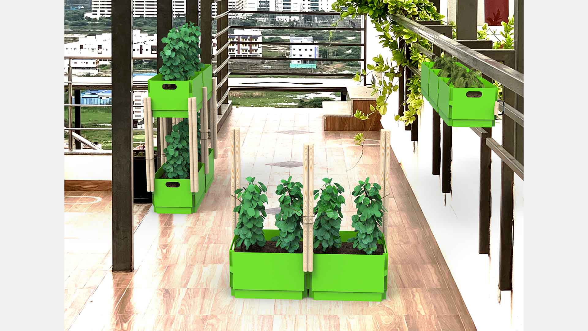 Balcony Garden Showcase FMK UTB Showcase FMK UTB