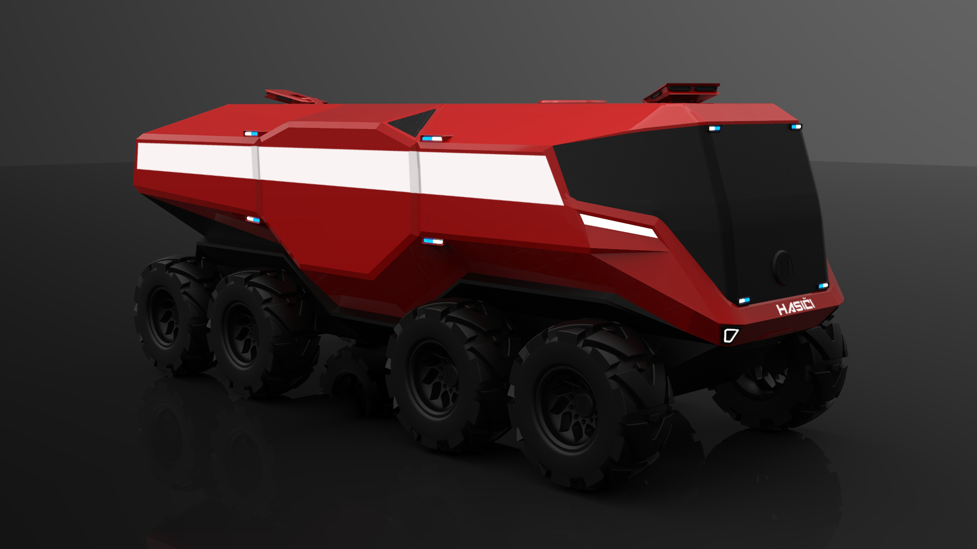 Design of Armored Fire Truck - Showcase FMK UTB : Showcase FMK UTB