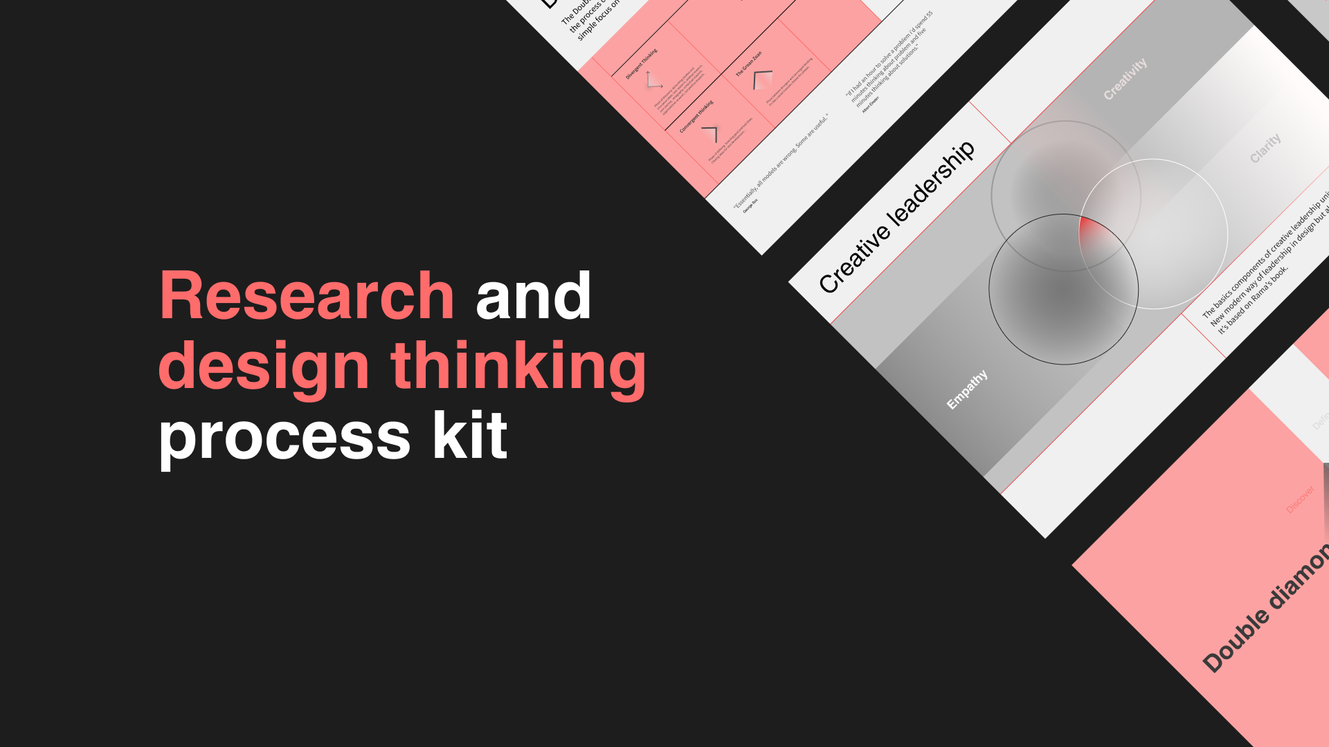 Research and design thinking process kit - Showcase FMK UTB : Showcase ...