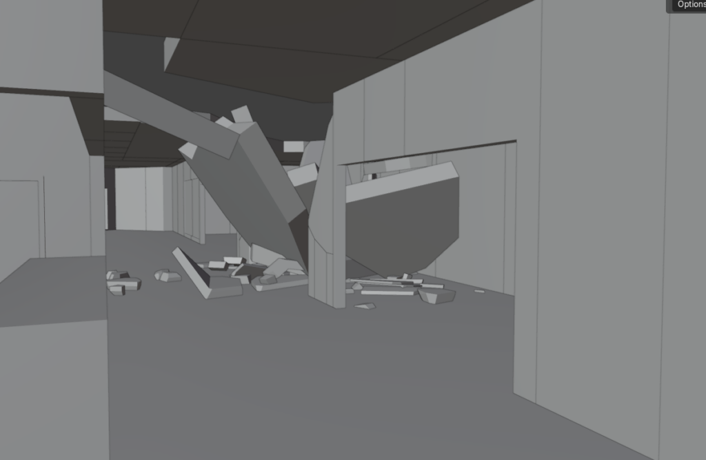 Neotexturovaný model chodby, č.3
Program: Blender